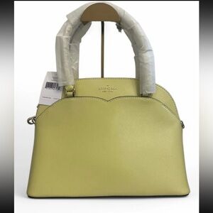 PENDING!Kate Spade Green Satchel with Structured Design